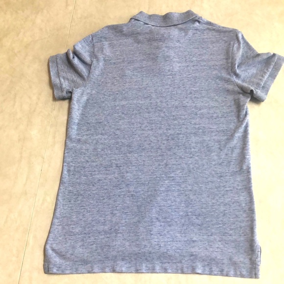 Express Men's 100% Cotton Light Blue Pique Polo Short Sleeves Shirt Size M - Picture 2 of 11